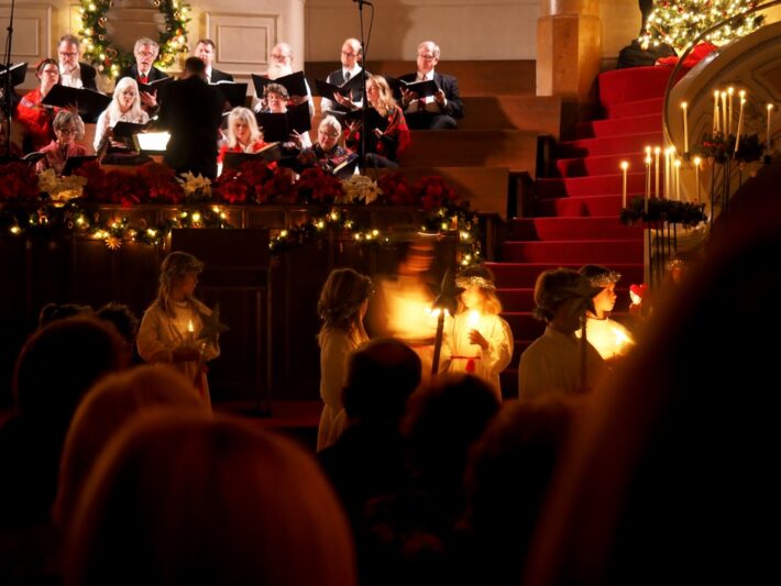 Christmas Music in a concert in Malaga