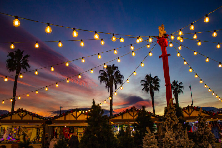 Christmas Market in Malaga Center