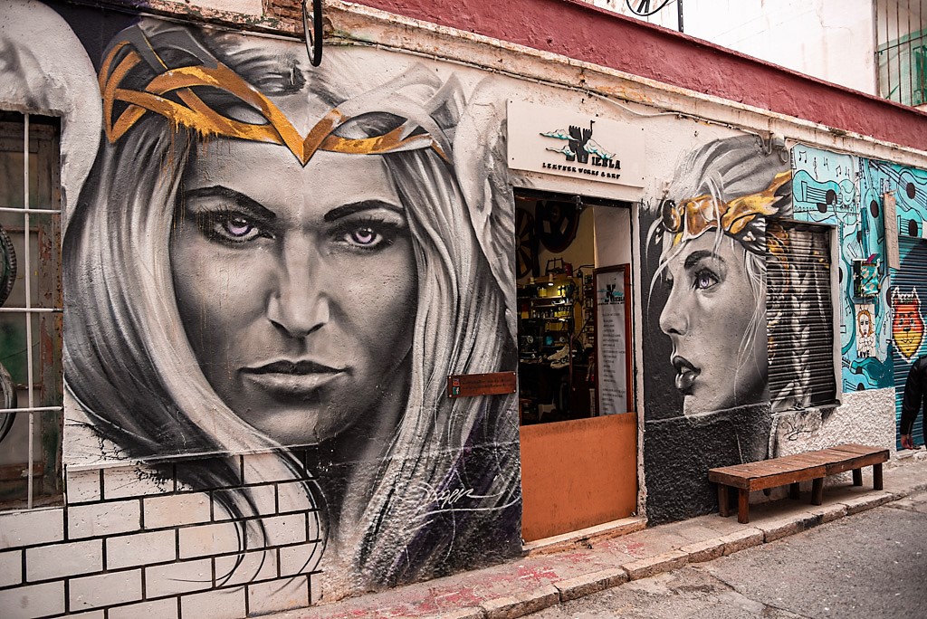 Graffiti in Malaga Streets
