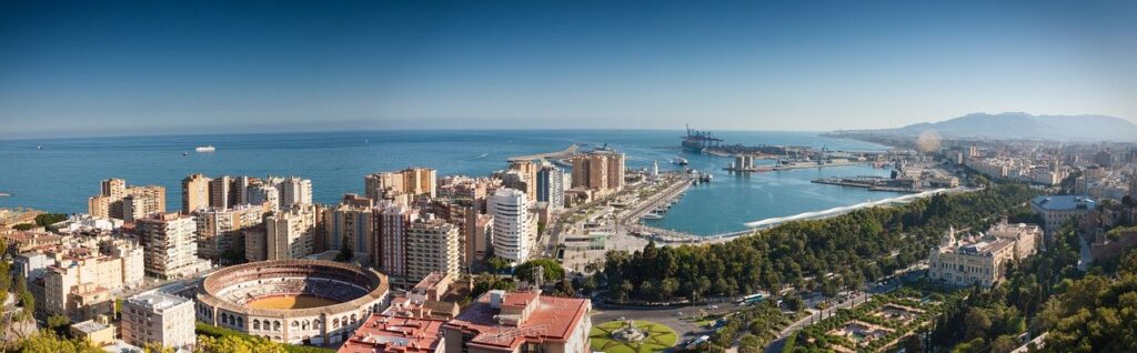 Malaga in our Spain virtual tour with AirPano