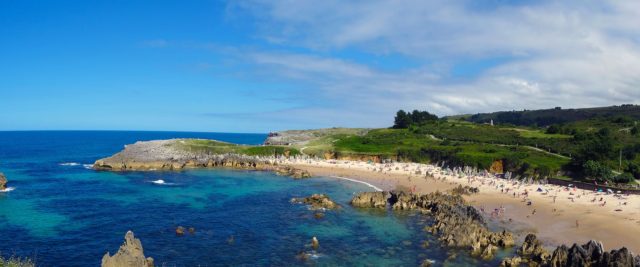 view of Llanes (Asturias) in our 15 days northern spain roadtrip itinerary