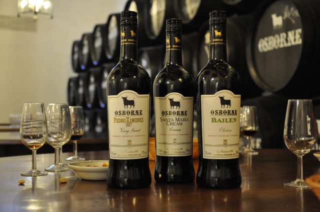 Sherry wine from Jerez, south of Spain