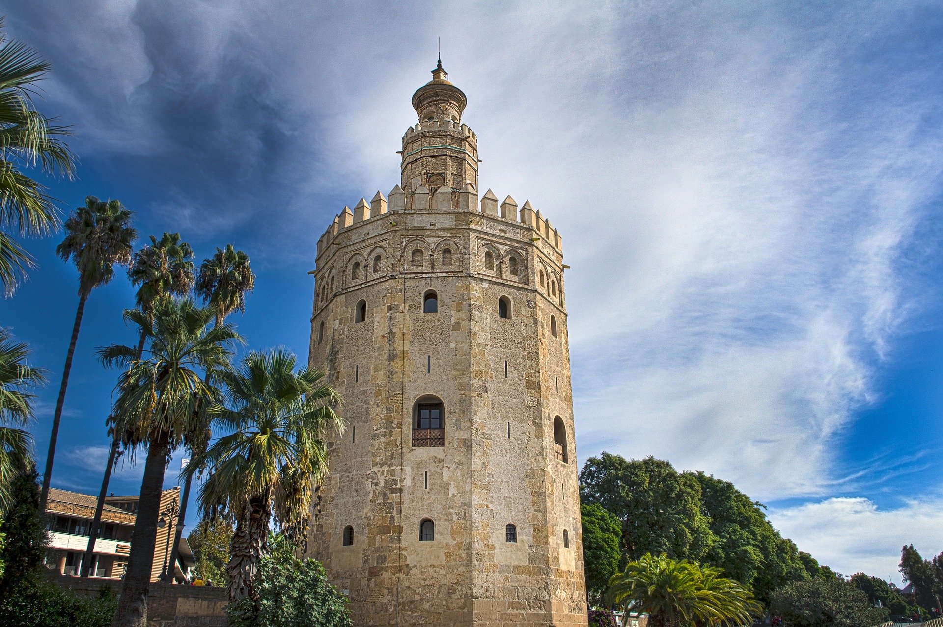 Seville tower at day