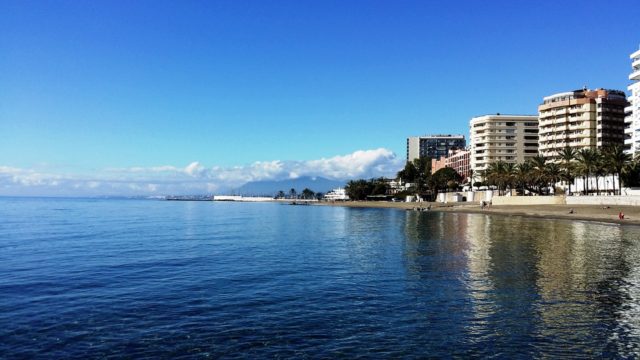 Marbella Beach in Southern Spain