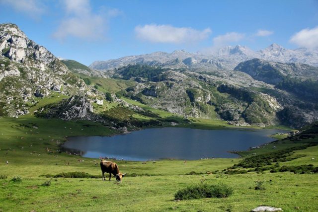 Covadonga Lakes in Asturias