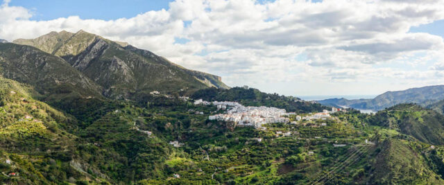 route a366 from Coin to Ronda is a spectacular road to discover Malaga province