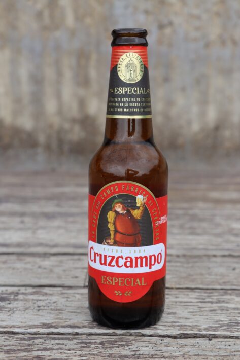 cruzcampo beer: one of the most popular beers in Andalusia