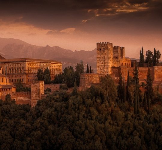 The Alhambra palace of Granada