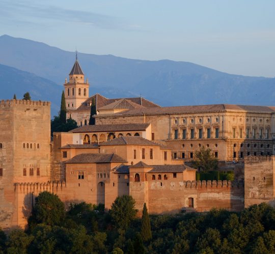 Alhambra palace in Granada